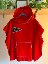 Load image into Gallery viewer, &lt;p&gt;Upcycled from vintage corduroy and a Bygeardahl handcrafted embroidered patch. Lightweight, front pocket, and hoodie. It&#39;s a perfect layer of cozy and flow, with a powerful message we should all remember. I AM WORTHY.&lt;/p&gt; &lt;p&gt;Handcrafted with love and intention.&lt;/p&gt;
