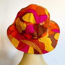 Load image into Gallery viewer, Happy Hippy Vintage Bucket Hat - US size adult S/M

